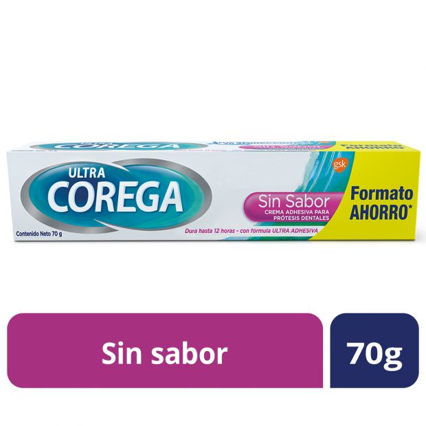 COREGA ULTRA COREGA CREMA ADHESIVA SIN SABOR X70